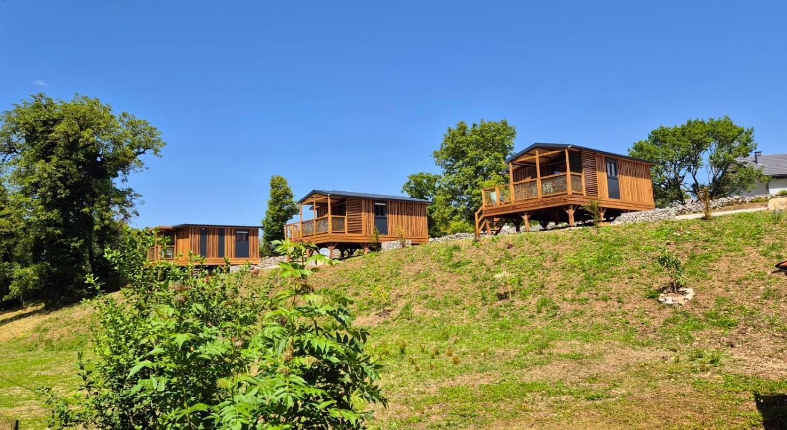 Les Lodges D'Emeraude Maisod Buitenkant foto